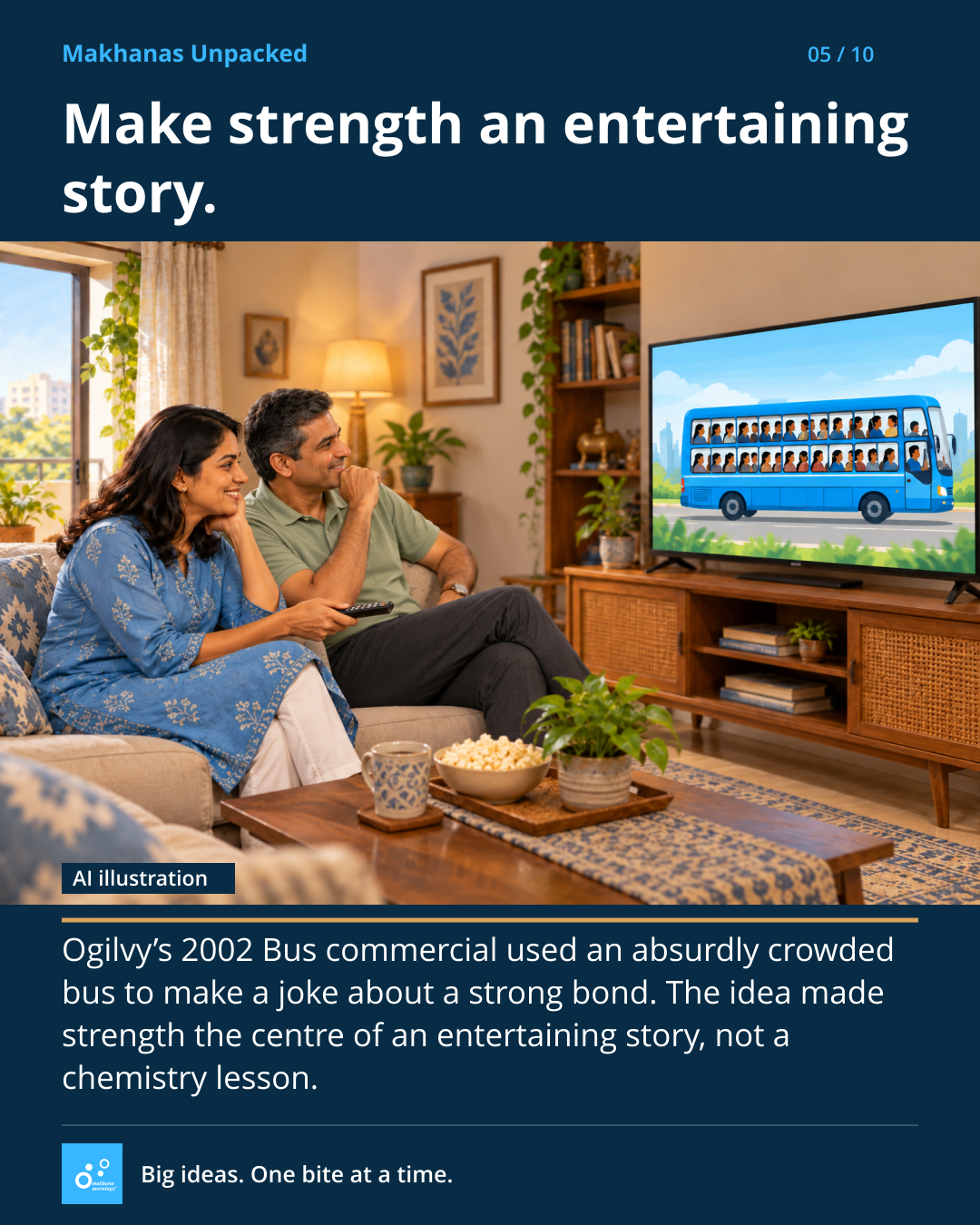 Illustration about advertising, not an original campaign still.
